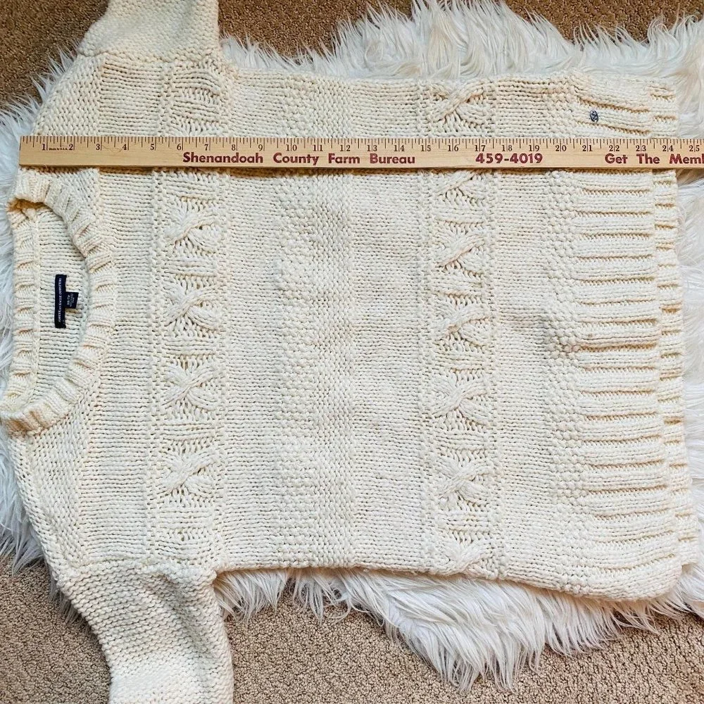 American Eagle Outfitters Sweater Womens XS Fisherman Cable Knit‎ Pullover
